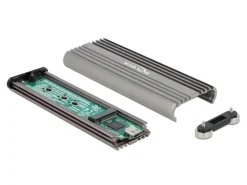 Delock Externes Gehäuse M.2 NVME zu USB USB3.2 Gen2 Typ-C 20Gbps