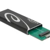 Delock Externes Gehäuse SuperSpeed USB 3.2 Gen 2 - SATA SSD M.2