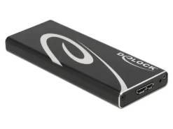Delock Externes Gehäuse SuperSpeed USB 3.2 Gen 2 - SATA SSD M.2