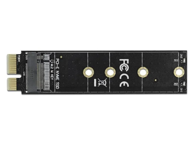 Delock Host Bus Adapter PCI Express x1 zu M.2 Key M Adapter