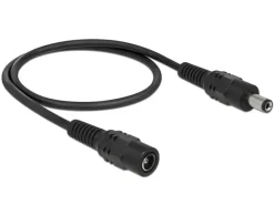 Delock Kabel DC Verlängerung 5.5 x 2.1 mm, 50 cm