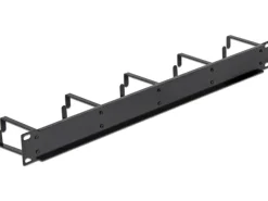Delock Kabelführungspanel 42496 , Schwarz
