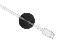 Delock Kabelhalter 15mm, für 1 Kabel, selbstklebend 10 Stück