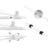 Delock Kabelschlauch Kabelmanagement Set Schwarz Grau Weiss