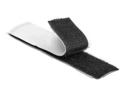 Delock Klettband-Rolle 5m x 25 mm Haft und Flauschband Schwarz
