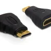 Delock Konverter Mini-HDMI (HDMI-C) – HDMI Schwarz