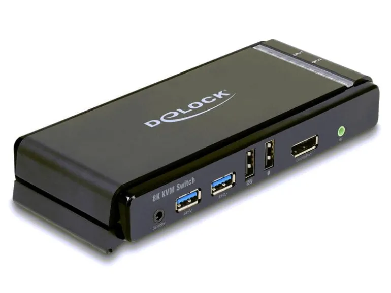 Delock KVM Switch DisplayPort 1.4 8K 60 Hz