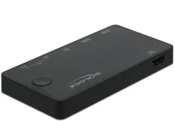 Delock KVM Switch 2 Port HDMI/USB-C 4K/60Hz