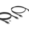 Delock KVM Switch USB-C zu HDMI 8K 60 Hz mit USB 2.0