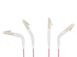 Delock LWL-Patchkabel Multimode LC – LC, OM4, Duplex, 1 m