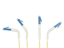 Delock LWL-Patchkabel Singlemode LC – LC, OS2, Duplex, 1 m