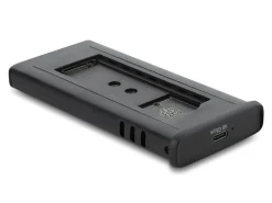 Delock M.2 NVMe PCIe SSD Gehäuse USB Type-C, 40 Gbps, m.Lüfter