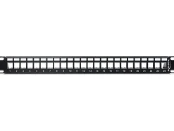 Delock Patchpanel Keystone 24 Port 19" Rack