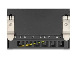Delock Patchpanel 6-Port DIN-Rail/Desktop/Wand