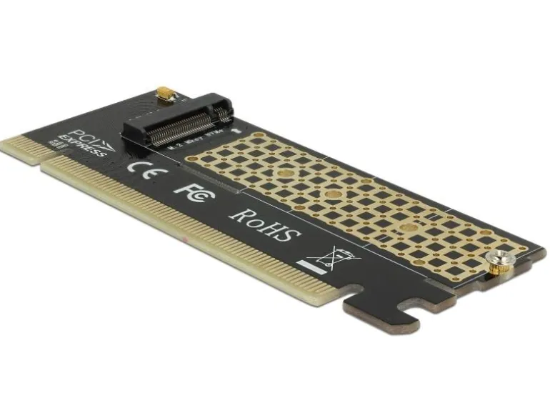 Delock PCIe x16 – M.2, NVMe, Key M