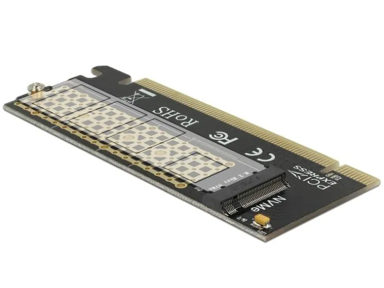 Delock PCIe x16 – M.2, NVMe, Key M