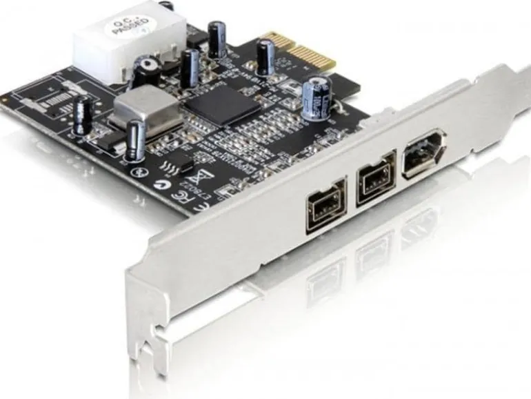 Delock PCI-Express-Karte FireWire- 2x FW B + 1x FW A