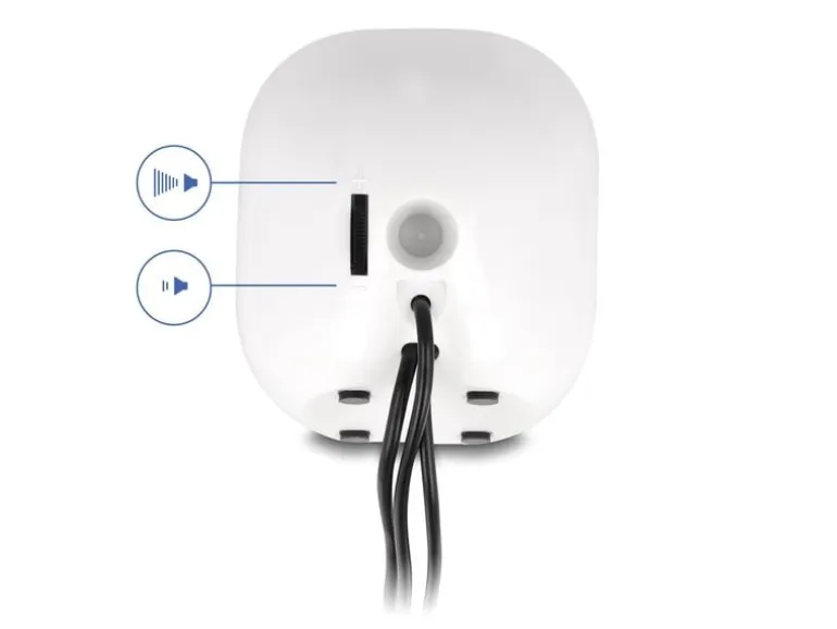 Delock PC-Lautsprecher Mini Stereo 3.5 mm Klinke, USB-Strom Weiss