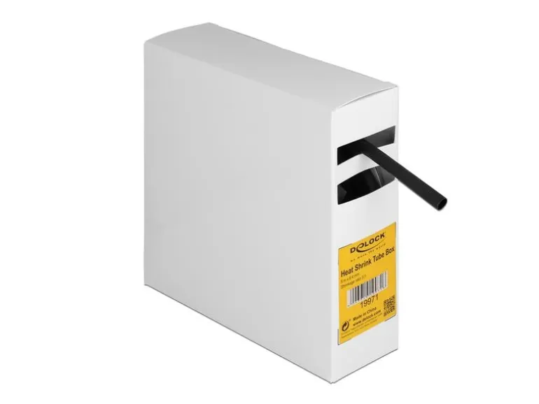 Delock Schrumpfschlauch Box mit Innenkleber, 5 m x 6.4 mm