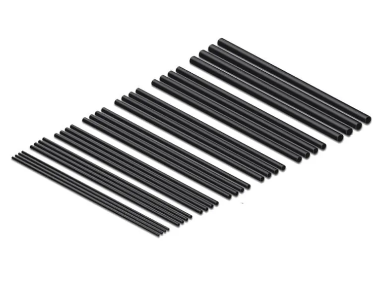 Delock Schrumpfschlauch 28er-Set, 10 cm Schwarz