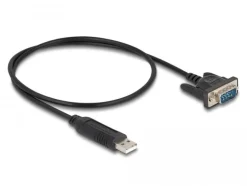 Delock Serial-Adapter USB-A Stecker - Seriell Buchse