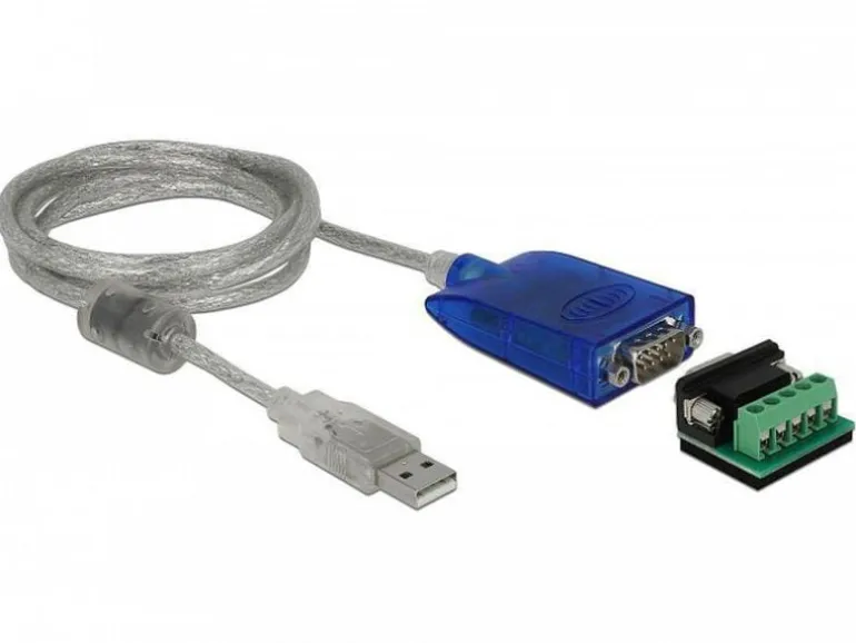 Delock Serial-Adapter 64055 USB-Typ-A zu RS-422/485 DB9
