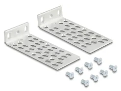 Delock Universelles Rack Montage Set 2 Stück