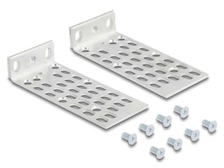 Delock Universelles Rack Montage Set 2 Stück