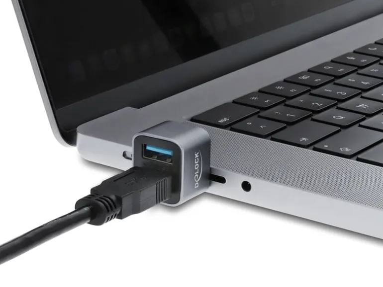 Delock USB Hub (Mini, USB Type-C Stecker, 1 x USB 10 Gbps)