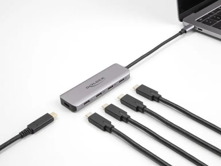 Delock USB-Hub 4x USB C 5Gbps