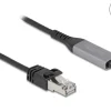 Delock USB LAN Kabel Kabelgebunden/LAN (RJ45)/USB Typ-C