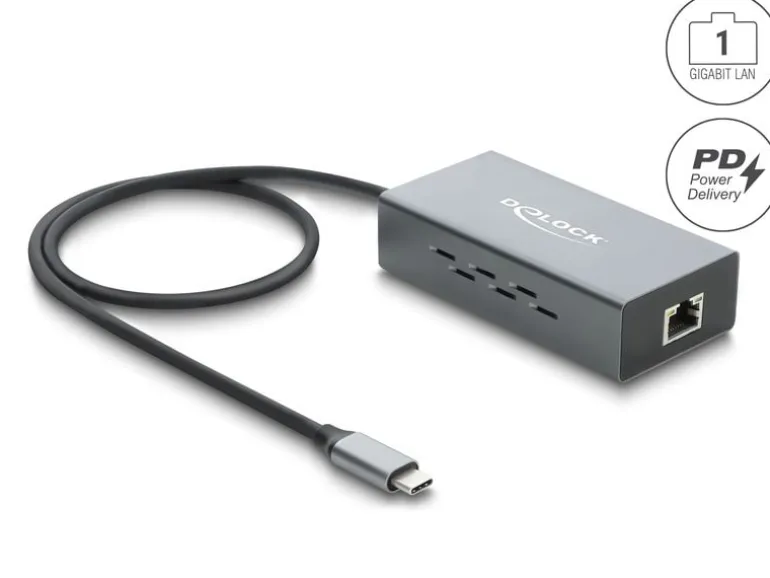 Delock USB Type-C Netzwerk Adapter
