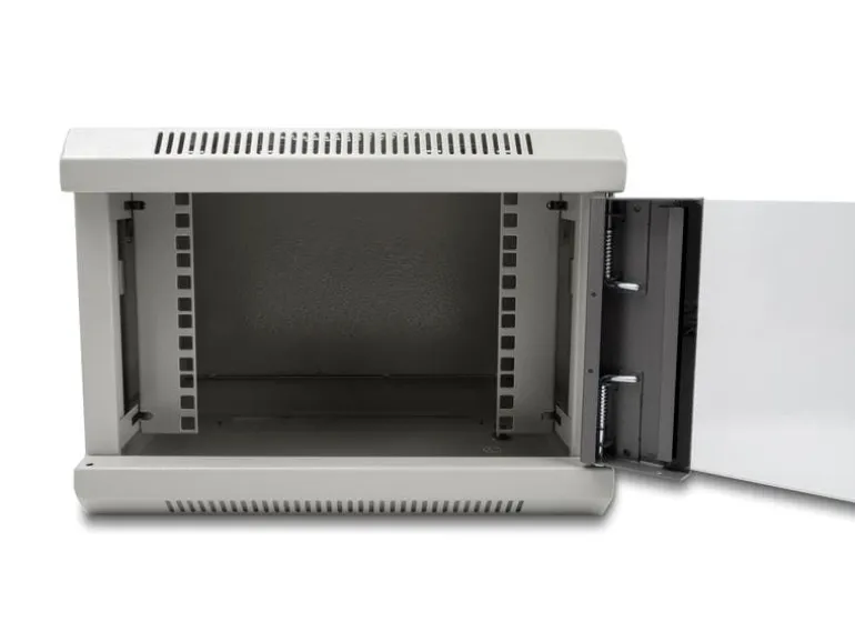 Delock Wandschrank 10" / 4HE / Grau