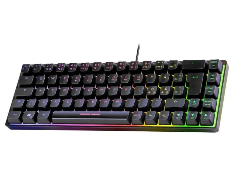 DELTACO Gaming-Tastatur GAM-158-CH Schwarz
