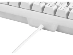 DELTACO Gaming-Tastatur GAM-158-W RGB Weiss