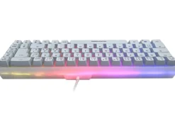 DELTACO Gaming-Tastatur GAM-158-W RGB Weiss