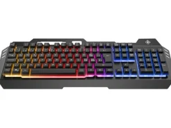 DELTACO Gaming-Tastatur Set GAM-113 V2 3-in-1 RGB Schwarz