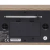 Denver DAB-18 lW DAB+ FM Retro Echtholzgehäuse Bluetooth AUX LCD
