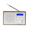Denver DAB-46W DAB+ Bluetooth Retro Design LCD-Display Weckfunktion