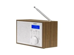Denver DAB-46W DAB+ Bluetooth Retro Design LCD-Display Weckfunktion
