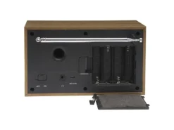 Denver DAB-46W DAB+ Bluetooth Retro Design LCD-Display Weckfunktion
