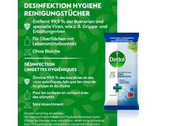 Dettol Desinfektion Hygiene-Reinigungstücher 60 Stück