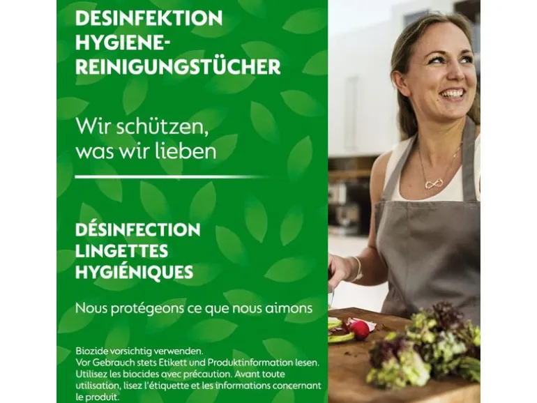 Dettol Desinfektion Hygiene-Reinigungstücher 60 Stück