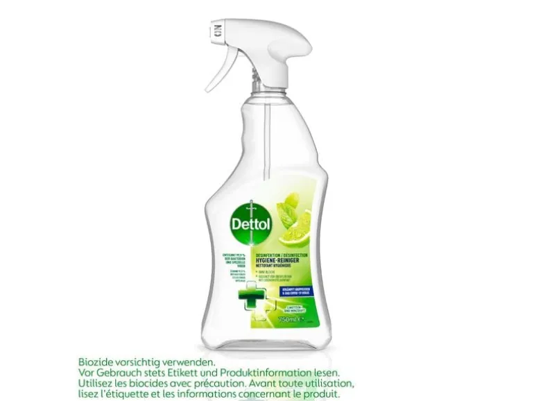 Dettol Desinfektion Hygiene-Reiniger Limetten- & Minze 750 ml