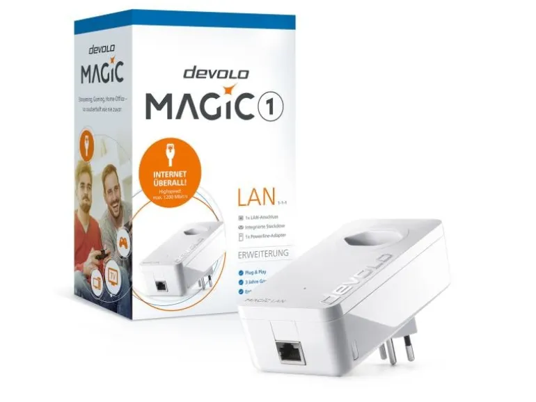 devolo Powerline Magic 1 LAN Erweiterungsadapter