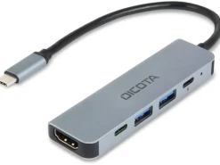 Dicota Dockingstation USB-Hub USB-C 5-in-1