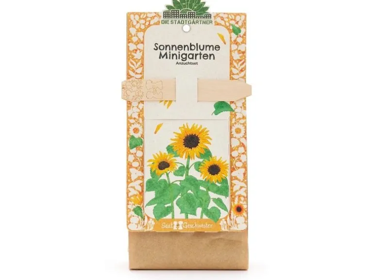 Die Stadtgärtner Anzuchtset Sonnenblume