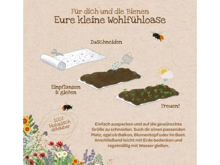 Die Stadtgärtner Blütenteppich Bienenwohl