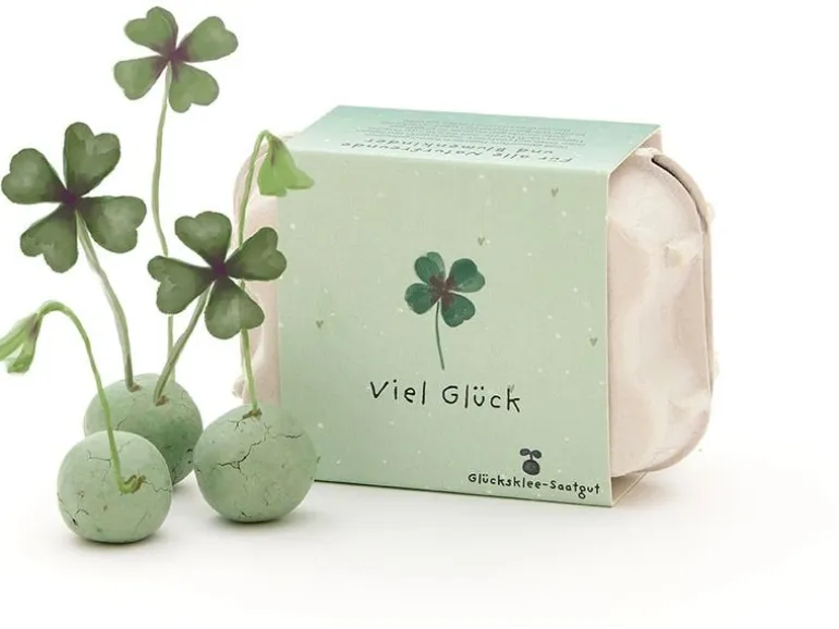 Die Stadtgärtner Blumenmurmeln «Viel Glück»