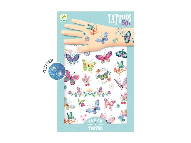 DJECO Tattoos Traumschmetterlinge